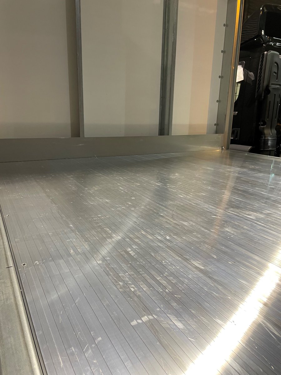 Something different for a Tuesday.
Alloy floor planking, just one more thing we can offer with our vehicles.