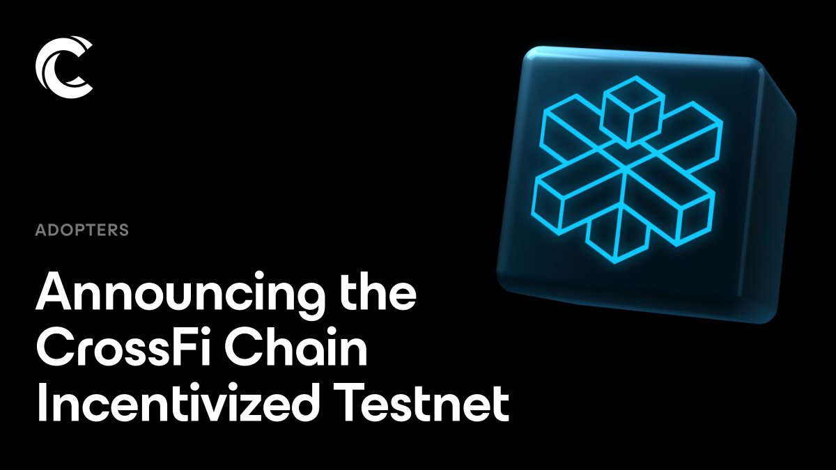 CoinList's tweet photo. NEW: CrossFi x CoinList 🚀

@crossfichain is offering 420,000,000 $MPX tokens (~4.88% of total supply) to early adopters who help battle-test and secure their network in the CrossFi Chain Incentivized Testnet.

Learn more 👉 https://t.co/Tb8bbygUfV

*Not available in US &amp; CA https://t.co/OADbsT0X2j