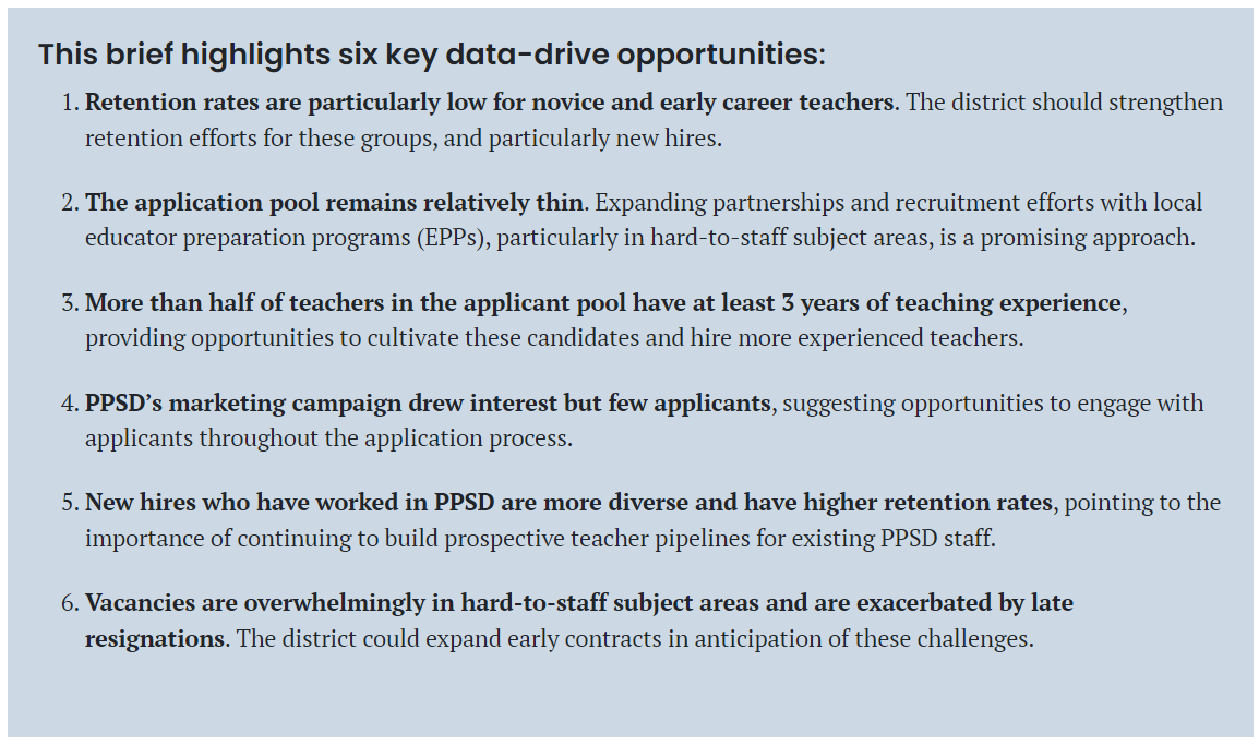 kirk_murrell's tweet photo. 📢 New Providence teacher staffing brief from Annenberg 📢
Here are the key findings, read more at --
https://t.co/zpC91XuJ23 https://t.co/nbHgJ7lpoq