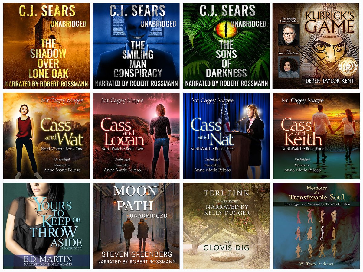 Grab the Deal Now @EvolvedPub Wowzer! We have 12 #audiobooks on #sale for ONLY $5.99 EACH during February, at #Spotify, #Chirp, #Apple, #BarnesAndNoble! Find details and links at: evolvedpub.com/2024-0201-a #books #fiction SAVE 54-65%! #books #writers