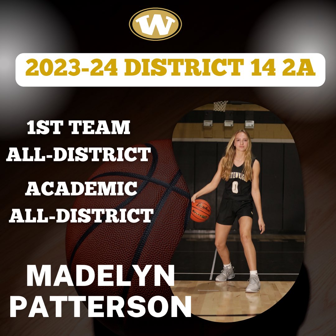 WWLadyTigerBB's tweet photo. Congratulations to our All-District Award winners! Proud of our Lady Tigers 🏀💪🏼🖤 https://t.co/RRZV6P4zuh