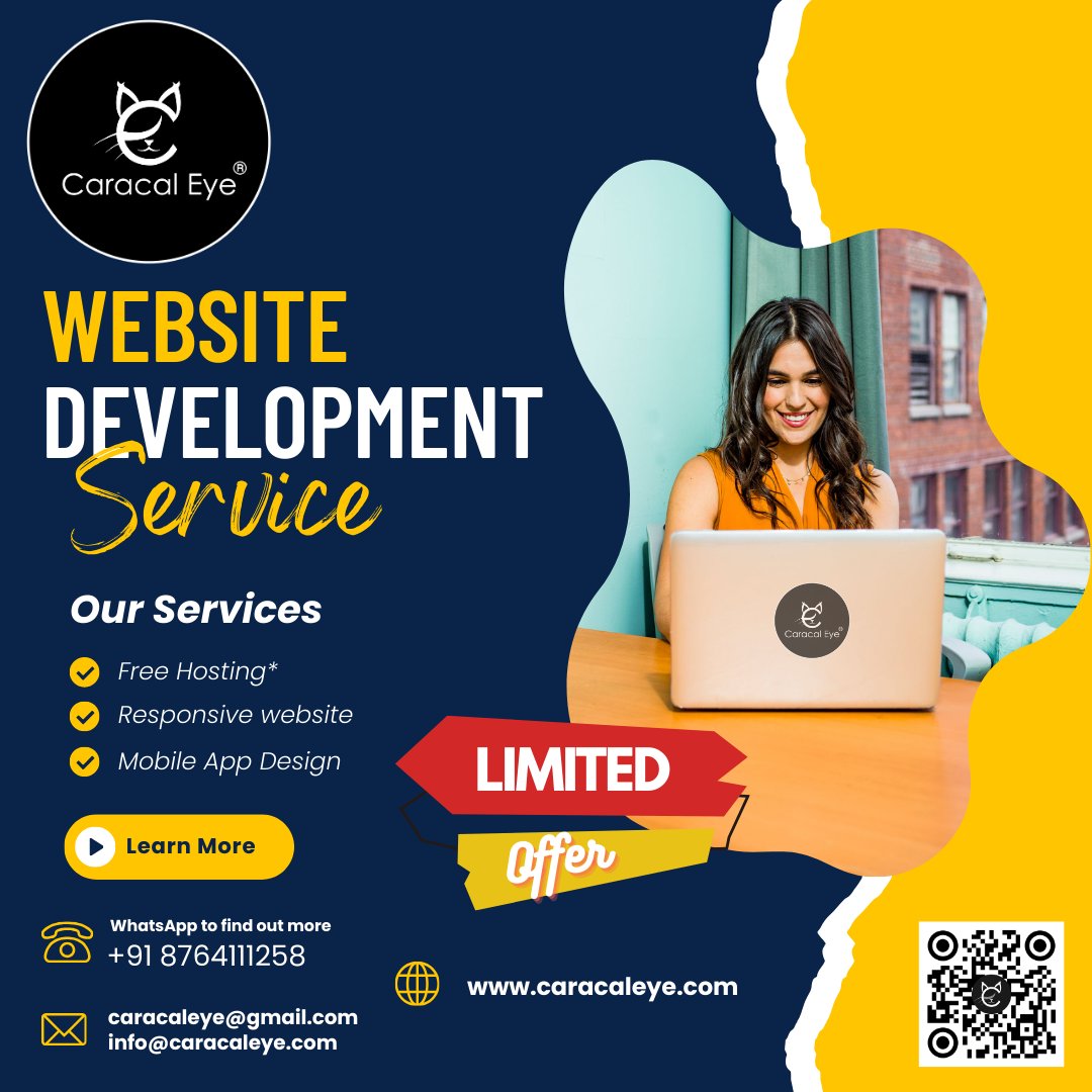 CaracalEye_'s tweet photo. Limited Time Offer
🚀 Unlock Your Online Presence for just *****🚀Visit for more: https://t.co/Tq0S6ZVV8D

#websitedevelopment, #webdesign, #webdevelopment, #websitebuilder, #webdev, #responsivedesign, #UXdesign, #UIdesign, #frontenddevelopment, #backenddevelopment, #webdeveloper https://t.co/xl7MjAHWFb
