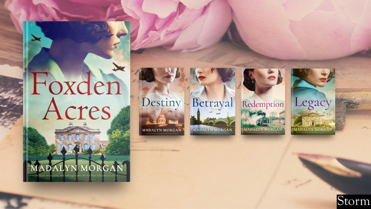 Foxden Acres, by Madalyn Morgan. Book 1 in the Sisters of Wartime England @Stormbooks_co Meet Margot, Claire and Ena in Bess Dudley's gripping story.❤️I loved the books in the series. #Kindle #KindleUnlimited #paperback #audiobook Buy, download, listen: geni.us/23-pp-two-am