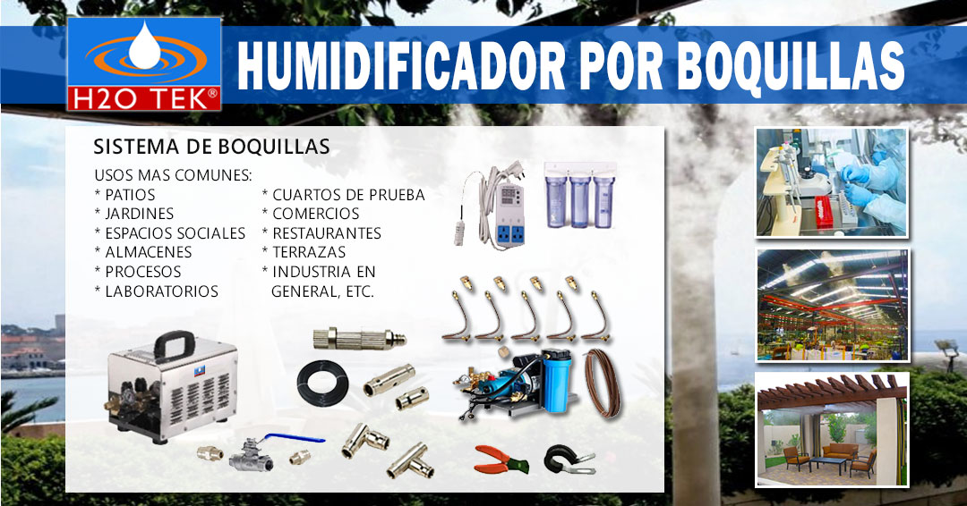 deshumidificadores industriales - Deshumidificadores H2O Tek