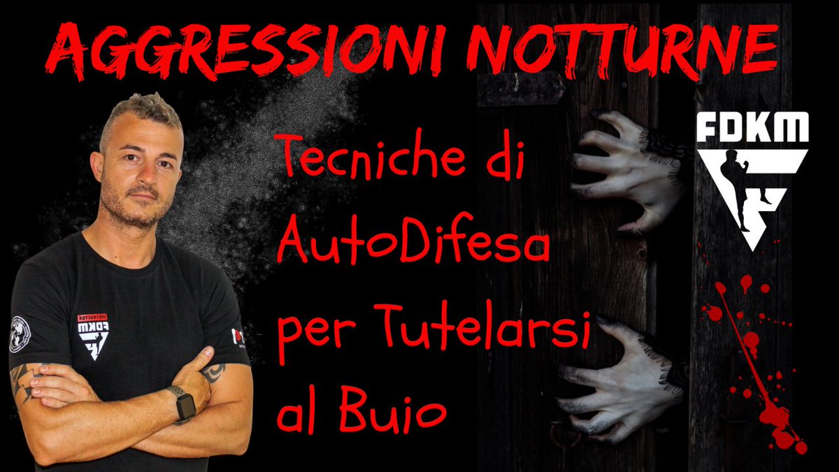 officialfdkm's tweet photo. AGGRESSIONI NOTTURNE: Tecniche di auto-difesa per tutelarsi al buio. 

https://t.co/nLwzGCiahJ https://t.co/S5ZC9YThyJ