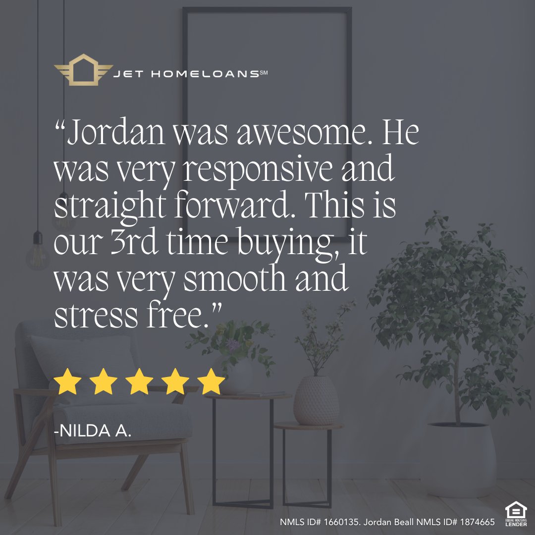 Amazing job to Jordan Beall for continuing to impress our buyers! 👏🏡 #rateyourlender