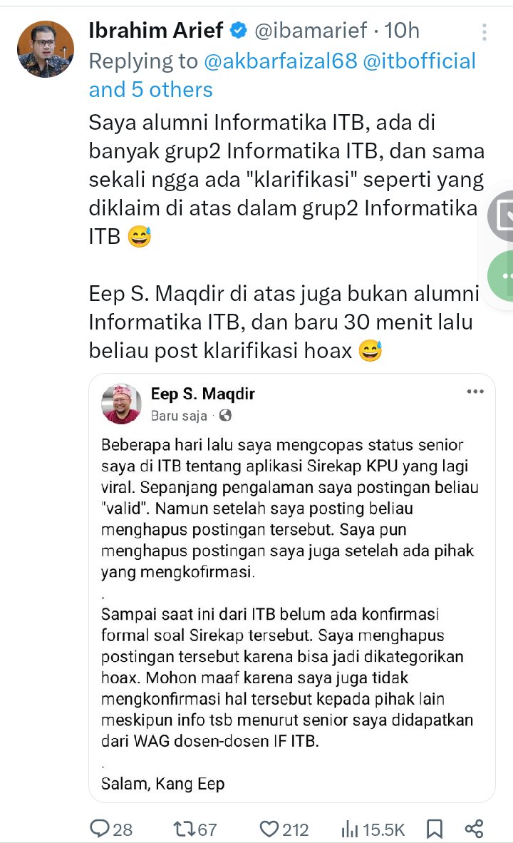 FidelisEffendi's tweet photo. Kalah ya kalah aja! https://t.co/rHG7WeEy4m