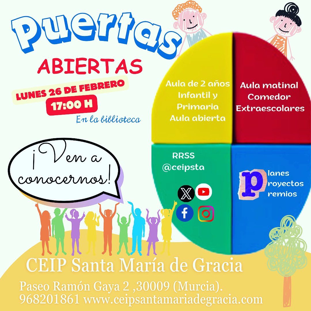 CEIP STA MARIA DE GRACIA. Murcia tweet media