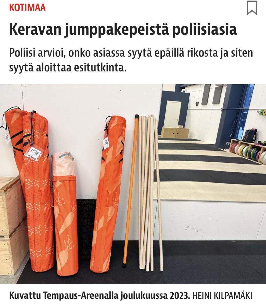 HuhtasaariSaara's tweet photo. Iltalehti kirjoittaa:

"Kilpailu ja kuluttajaviraston teki viime perjantaina päätöksen, että Keravan toimialajohtajan kilpailuttamatta tehdyt keppijumppahankinnat rikkoivat hankintalakia."

 "Poliisi esiselvitti asiaa viime vuonna, mutta esiselvitys ei tuolloin johtanut rikostutkinnan käynnistämiseen.
Poliisi on nyt ottanut asian uuteen selvitykseen KKV:n päätöksen jälkeen"

Eikö poliisi tunne lainsäädäntöä?

Vai onko mahdollista se, että poliisitutkinta on ollut poliittisesti johdettua tai saanut poliittisia vaikutteita, ja tämän vuoksi tutkintaa taikka esiselvitystä ei edes aloitettu, koska kyseessä taisi olla hyvä veli -järjestön sisällä tehtyä suhmurointia, jota kutsutaan myös korruptioksi.

On erikoista, että poliisi ei kykene käsittelemään asiaa, mutta kilpailu ja kuluttajavirasto pystyy. 

Kummallakin on apunaan samat vihreät lakikirjat, josta he voivat ammentaa itselleen oikeudellista ymmärtämystä, mikäli julkinen hankinta laki on jostain syystä jäänyt epäselväksi tai vähemmälle perehtymiselle. #korruptio #hyväveliverkosto #jumppakepit #saaravistella
