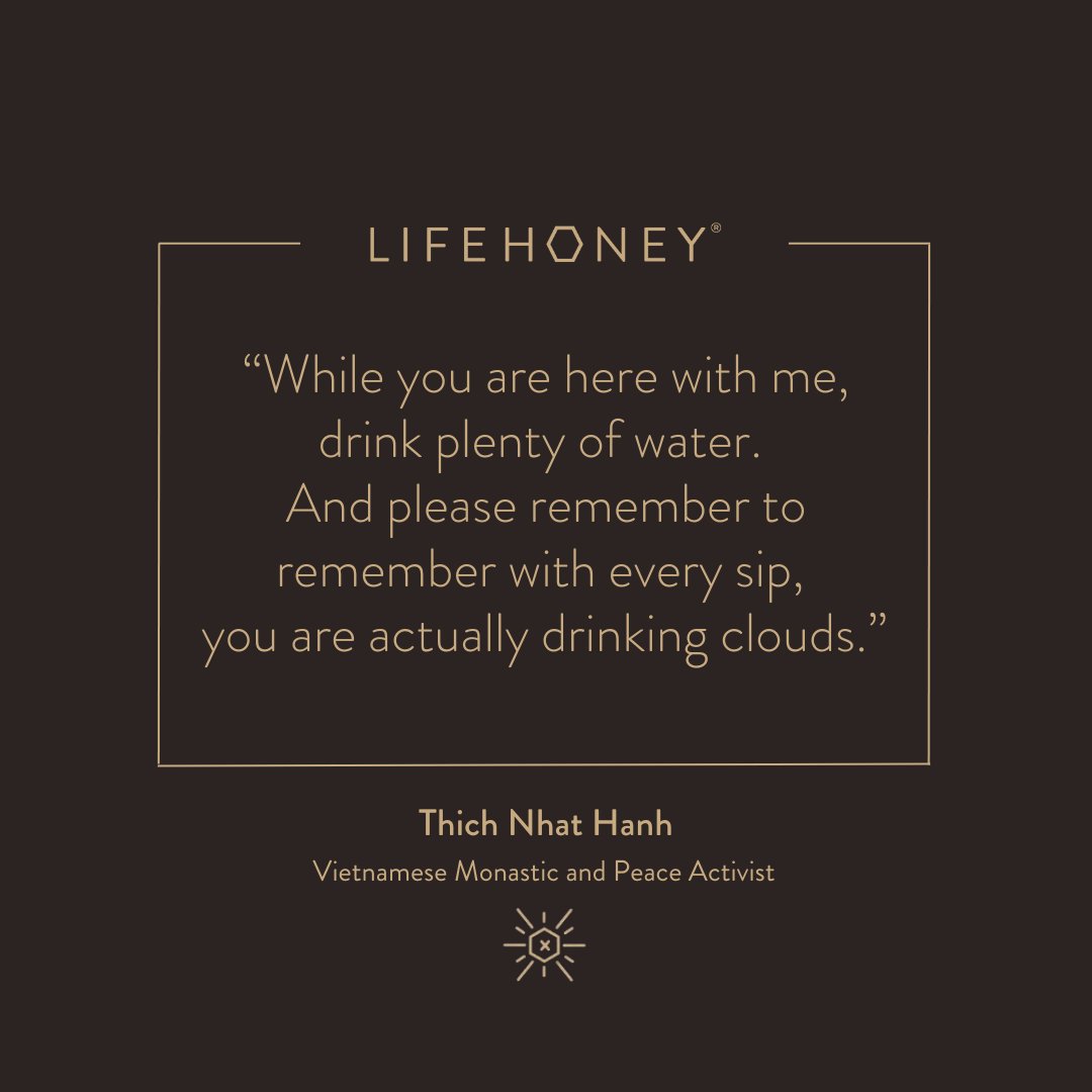 Nourish your soul as you hydrate your body. 💧

#LIFEHONEY #lifehoneyliving #makinglifehoney #TheCharismaCode #CharismaCode #SipAndReflect
#TheCharismaCodeSpirit  #NourishYourSoul #SavorTheMoment #WellnessJourney #Mindfulness #ThichNhatHanh