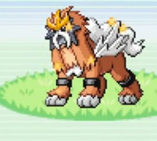 Had to with Entei, gotta love this sprite!