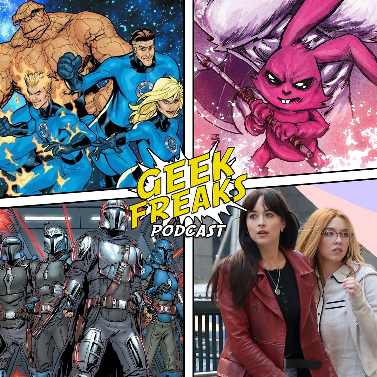 New Episode Alert! We're joined by Allen Dunford to talk about his new comic, 'Horus in Hell'. Plus, we've got updates on Marvel's Fantastic Four & X-Men '97, and our review of Madame Web! Tune in now: linktr.ee/GeekFreaks