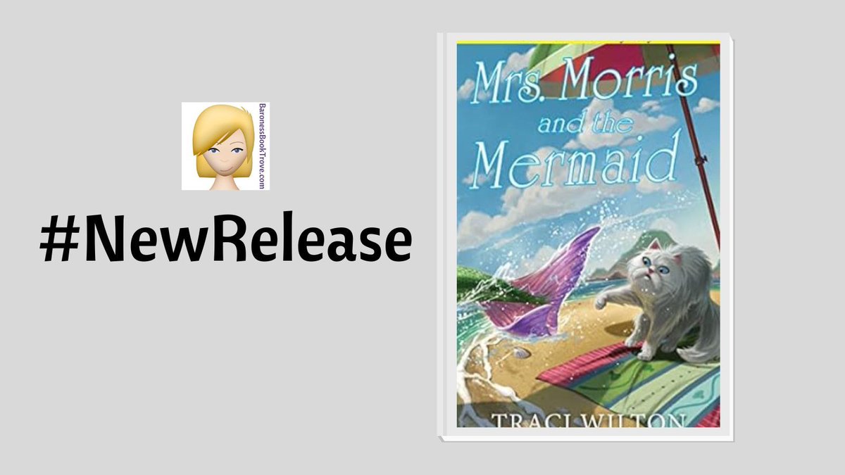 Hi! Here’s an awesome new cozy animal mystery called MRS. MORRIS AND THE MERMAID by Traci Wilton is available now and it is the 8th book in the Salem Bed and Breakfast Mystery series!
#cozyanimalmystery #SalemBedandBreakfastMystery #book #newrelease #books #booklover #newbooks