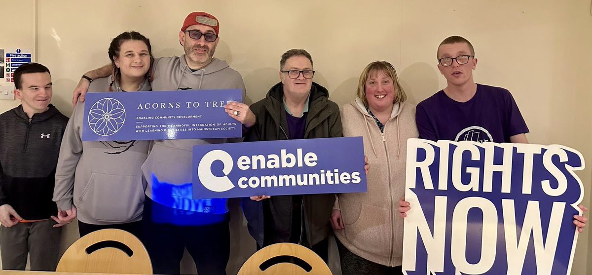 Thanks to everyone at #EnableFalkirk for their support for the #RightsNow! campaign tonight. Looking forward to @Enable_Tweets National #SelfAdvocacy Forum tomorrow and further discussion on the vital #LDAN Bill.