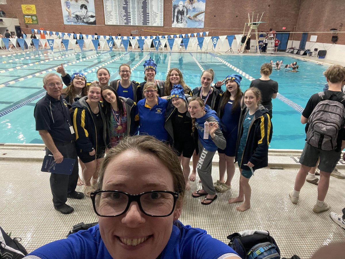 Girls Swim team 5th overall at States!