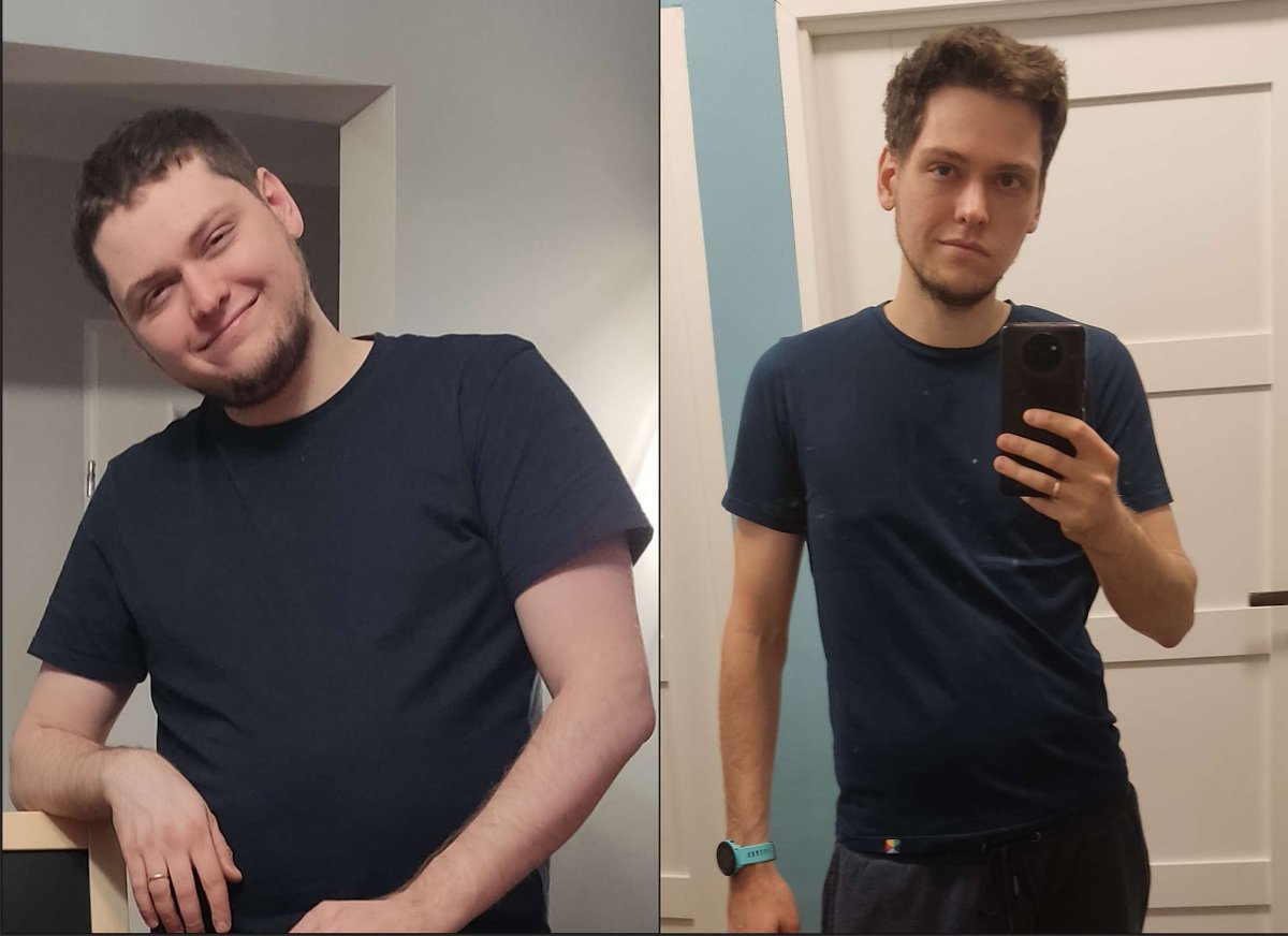 DominikBialy_'s tweet photo. My #1 Weight-Loss “Hack”
Figuring out the answer to a popular question

I managed to lose 25 kg in 7 months last year.

It was certainly a great achievement, and it was noticed by many of my friends and family members.

As nearly everybody seems to have “lose weight” on their ongoing to-do list I’ve been asked A LOT how I did it.

I’ve appreciated the compliments and I tried hard to introduce some of my new habits that I considered crucial to my journey.

1. “I eat a lot of protein and unprocessed foods.”

2. “I move every day, and I do my best to make exercise fun.”

3. “I’m not very strict with my diet, I’d let myself have some cheat meals regularly.”

Those were all great tactics I used, but I never felt quite content about those answers. They seemed lacking. I don’t think I’ve helped ANYONE lose ANY weight with those.

I’ve pondered this question a lot for the last year, trying to come up with a more coherent, definite answer that’s actually helpful.

And finally, one day I did manage to find the answer I’m happy with. It seems real.

Ready?

(drum rolls)

I’ve spent a year of my life directing a lot of attention and energy to this issue. I thought about it a lot, read a few books, listened to countless hours of content, thought about it a lot, and experimented with different approaches.

For 12 months it was the #1 priority I’ve put most of my attention to.

Not very sexy, right? Can’t call that “hack” I guess.

The thing is… if you’re up to something hard you need to put in the effort. That’s the only way to solve any problem.

If it was easy you’d have succeeded already.