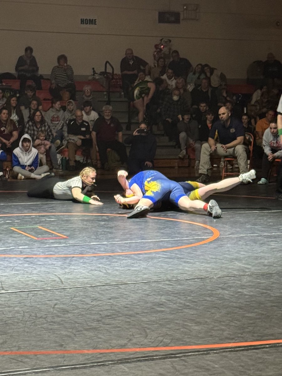 Zady Paige pin for the State championship win her freshman year!