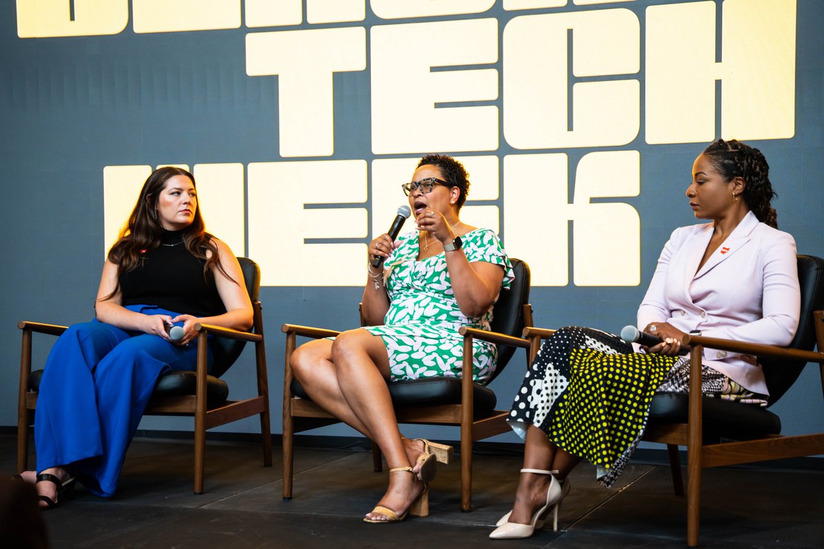 BlackTechWeek's tweet photo. Get ready Cincinnati!! ⚡️

#BlackTechWeek is back to connect tech entrepreneurs, investors and professionals to education, resources, opportunities— and one another! 🫱🏽‍🫲🏾 💫

We can not wait to bring you a whole new level of content, connection and culture. 🚀 #BTW24 https://t.co/9r6zuTYJe9