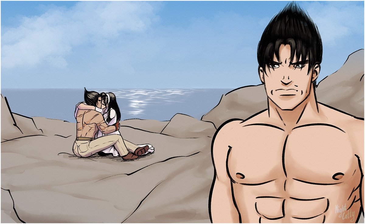 I had to do this. 
#TEKKEN8 #KazuyaMishima #JinKazama #JinKazama #KazJun