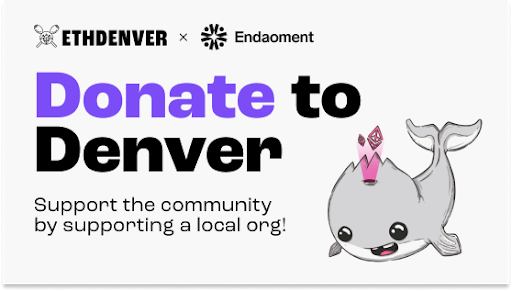 Bufficorns 💜 Denver. We’ve been migrating here for years.

You’ll arrive &amp; soon begin discussing L2’s, wen side-events, &amp; #BUIDLing

Yet, in the spirit of #BUIDLing a financial system that is accessible to all, one of the things we must address is Denver’s shelter residents 🧵