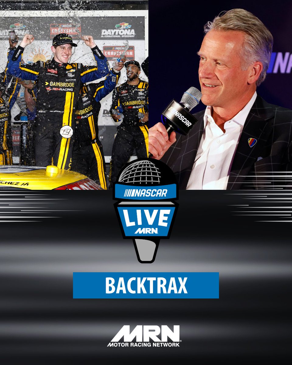 #NASCARLive tonight at 7 p.m. ET on WDUN AM 550/FM 102.9
 
🔵 We recap the 2024 #DAYTONA500 
🔵 @TheAlexHayden sits down with NASCAR President, Steve Phelps for a 2-part interview
 🔵@chriswilner26 catches up with Daytona Truck Series winner, Nick Sanchez
 
 #AskMRN | #NASCAR