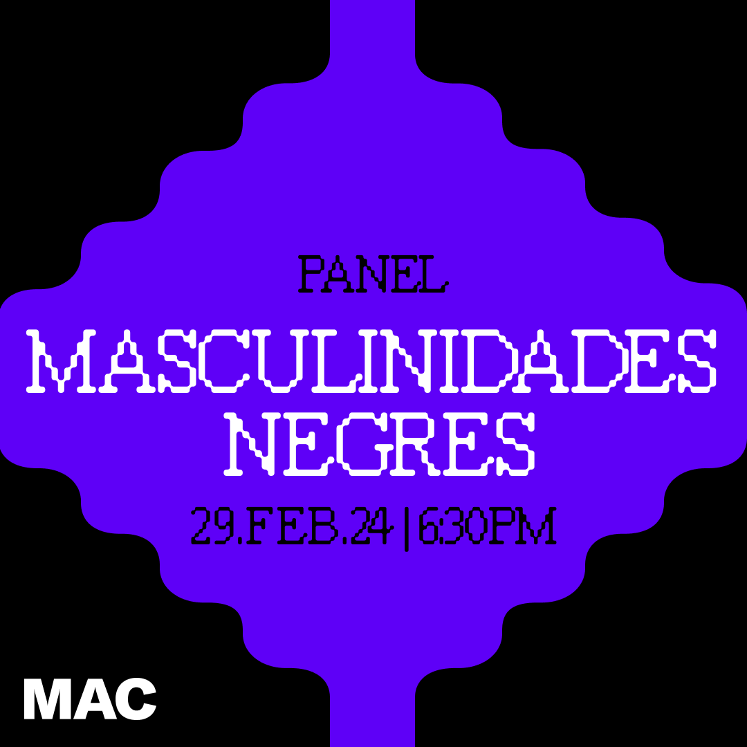 museomacpr's tweet photo. Invitamos al panel "Masculinidades Negres" el próximo 29 de febrero en el patio interior del MAC. Este diálogo dará una mirada al hombre negro desde el lente de las masculinidades y se discutirá cómo se ha representado en el imaginario del arte.
#MuseoMAC #PuertoRicoNegrx https://t.co/Bl3h2etJrl