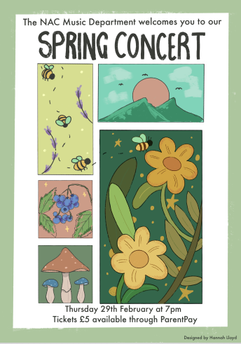 Newton Abbot College is proud to present our Spring Concert. This is a wonderful opportunity to showcase a portion of the musical talent of our students, and we look forward to seeing you there
Tickets are £5 and available on ParentPay