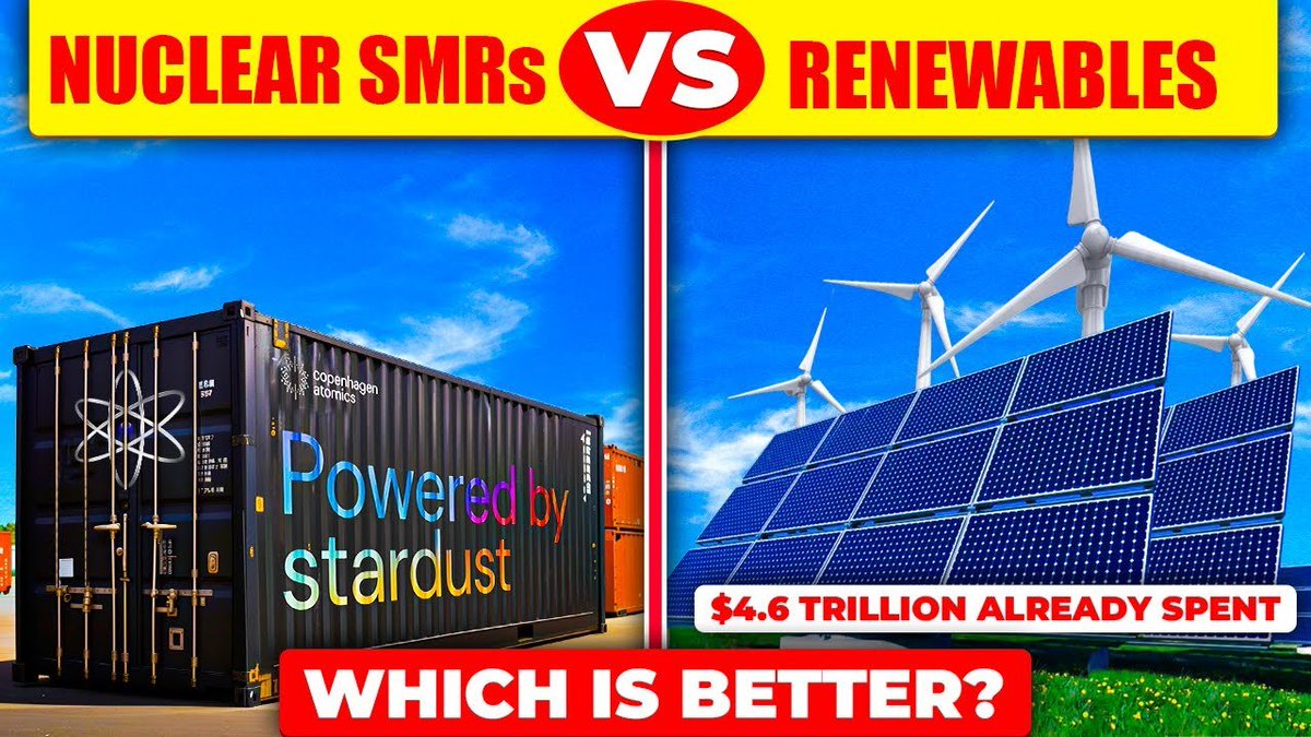 Energy Transition: Nuclear SMRs vs Renewables

youtube.com/watch?v=yBF2fG…

<a href="/MacroVoices/">MacroVoices Podcast</a>