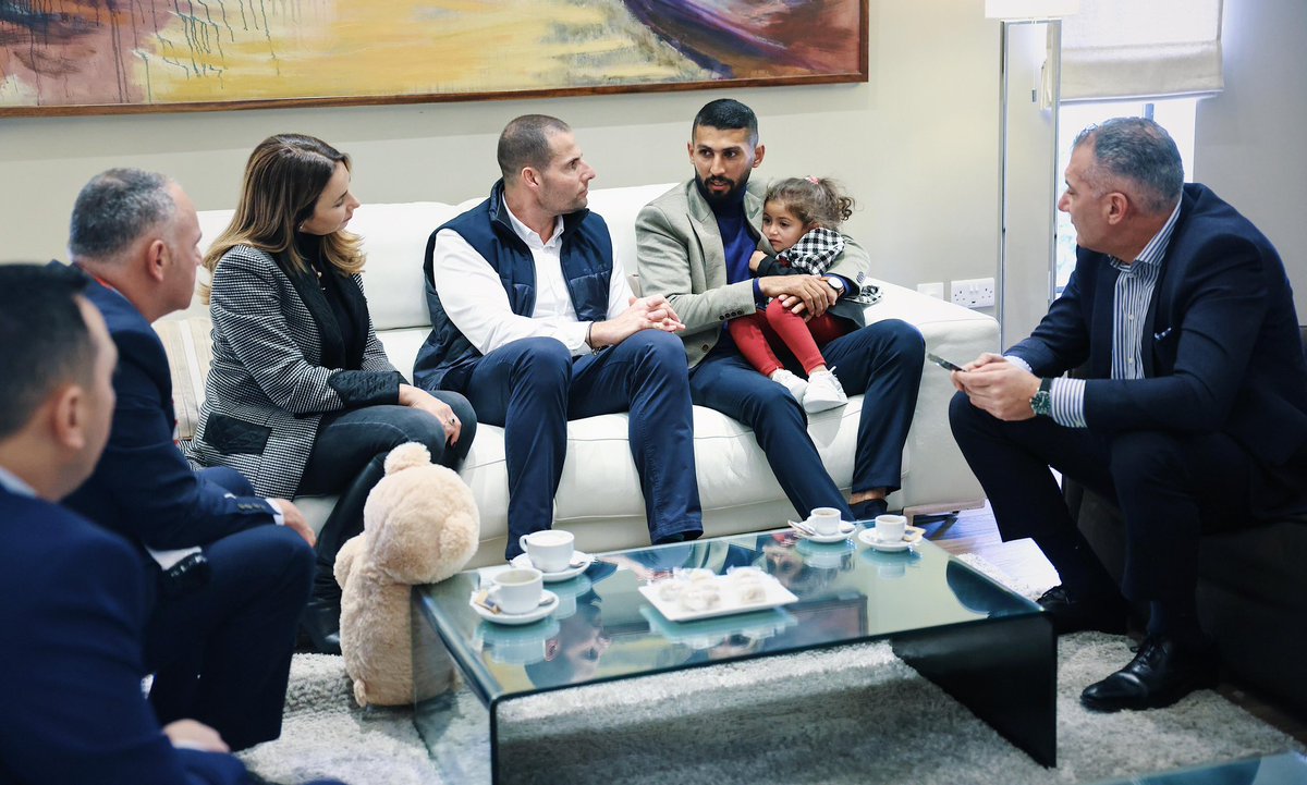 Together with Prime Minister @RobertAbela_MT, we welcomed little Selah. Our country will make sure that Selah receives the necessary treatment. @MaltaGov |Health | Mater Dei Hospital