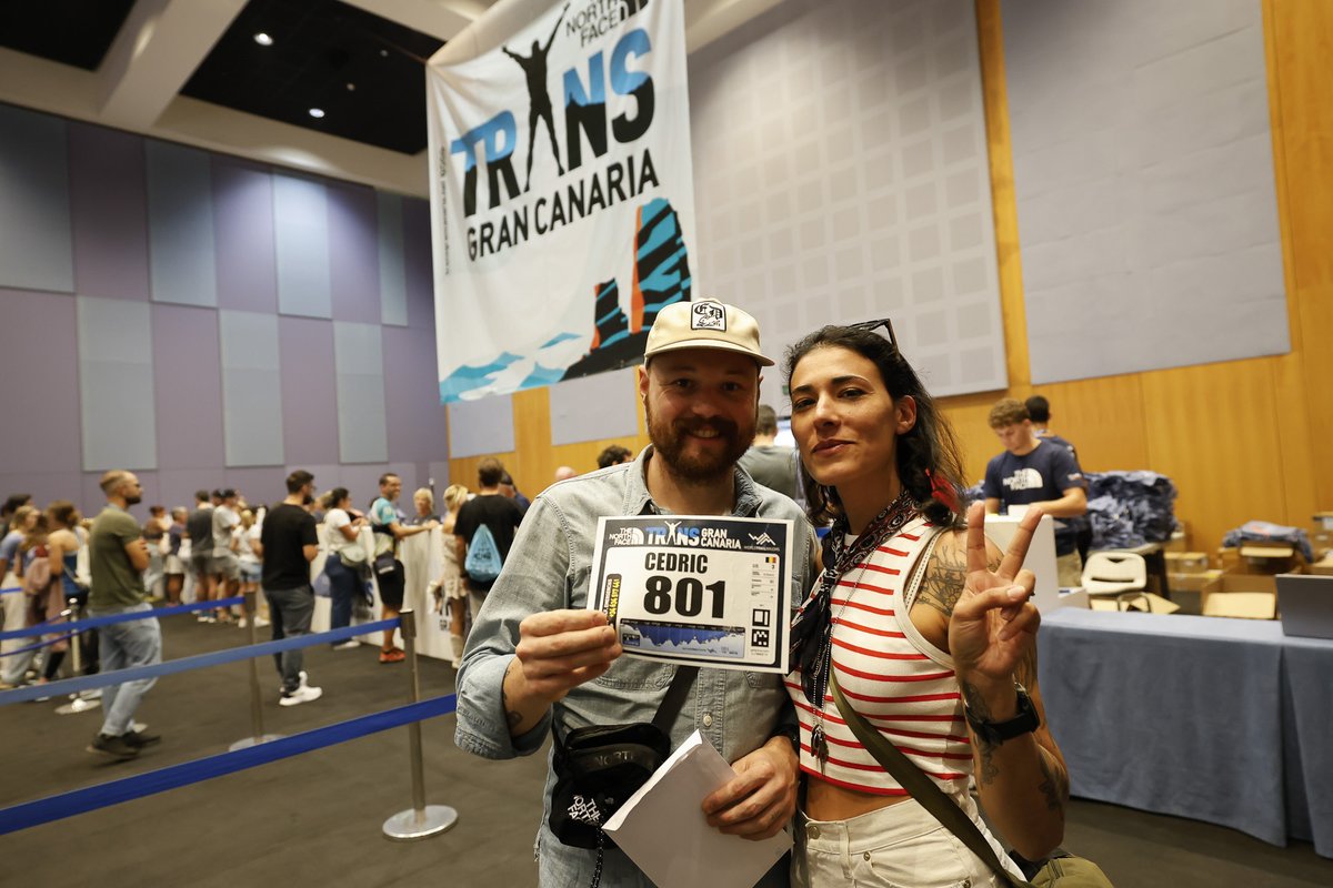 TransGC's tweet photo. 📸 #FOTOS | Primer día de entrega de dorsales completado en @LopExpo con la #TrailZone, ¡bienvenidos/as un año más a la #TheNorthFaceTransgrancanaria! 

Contando los días para que empiece la fiesta del trail running en la cumbre de #Grancanaria 😍

📸 : @carlosdiazlp https://t.co/qUiRcghOMM