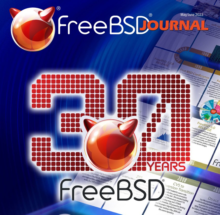 In case you missed it: An interview with David Greenman Lawrence, an early contributor who helped give #FreeBSD its “high performance server” reputation, from the May/June issue of the FreeBSD Journal. freebsdfoundation.org/wp-content/upl…