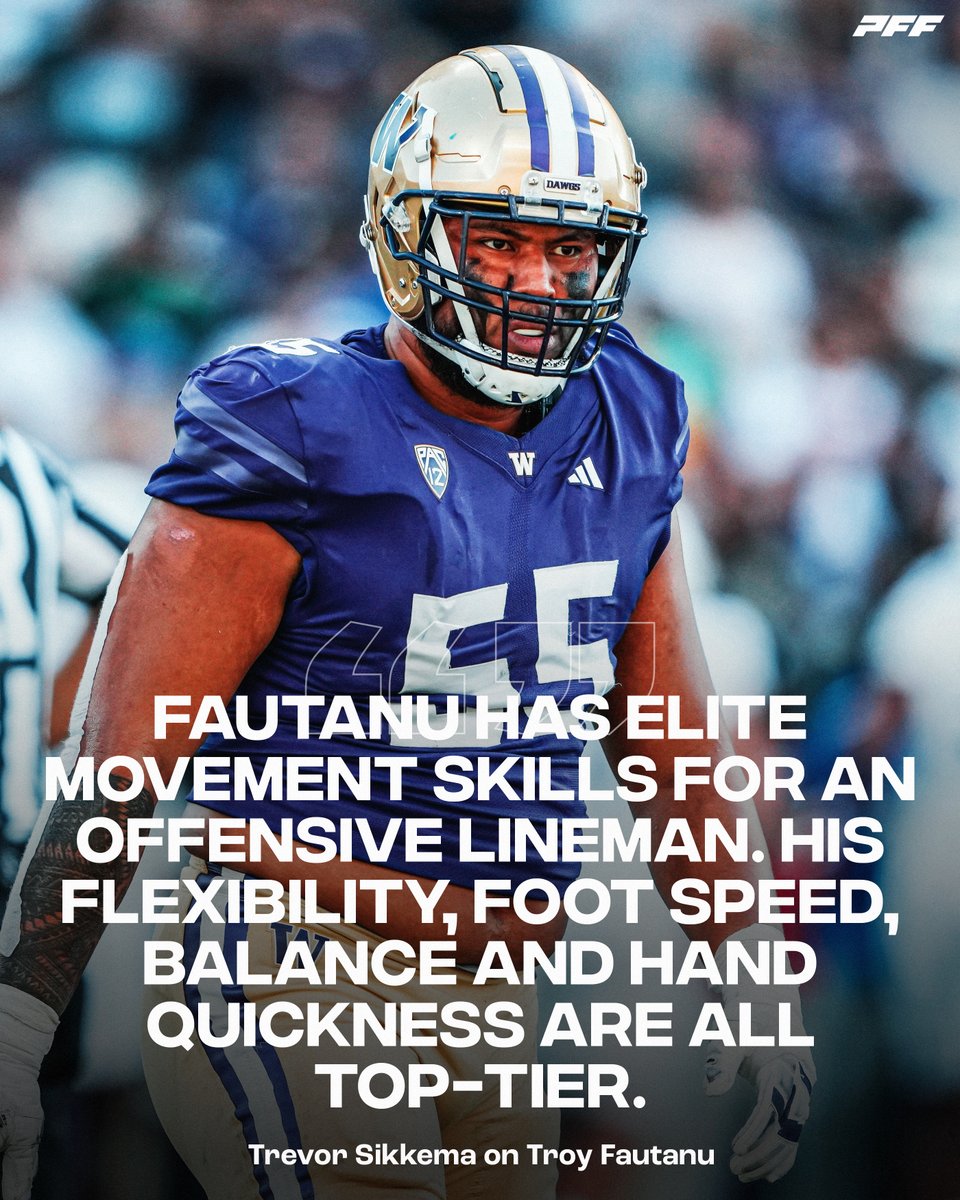 Troy Fautanu is a top tier NFL prospect🗣 @UW_Football