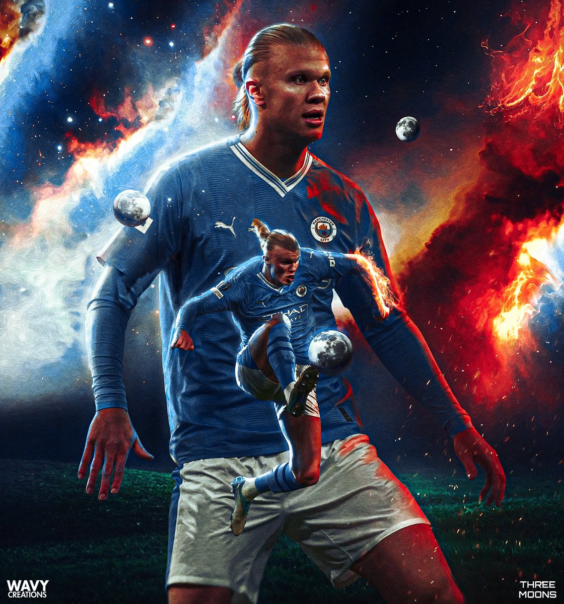 Erling Haaland is Inevitable 🔥🎨 

#ManCity #MCFC #smsports