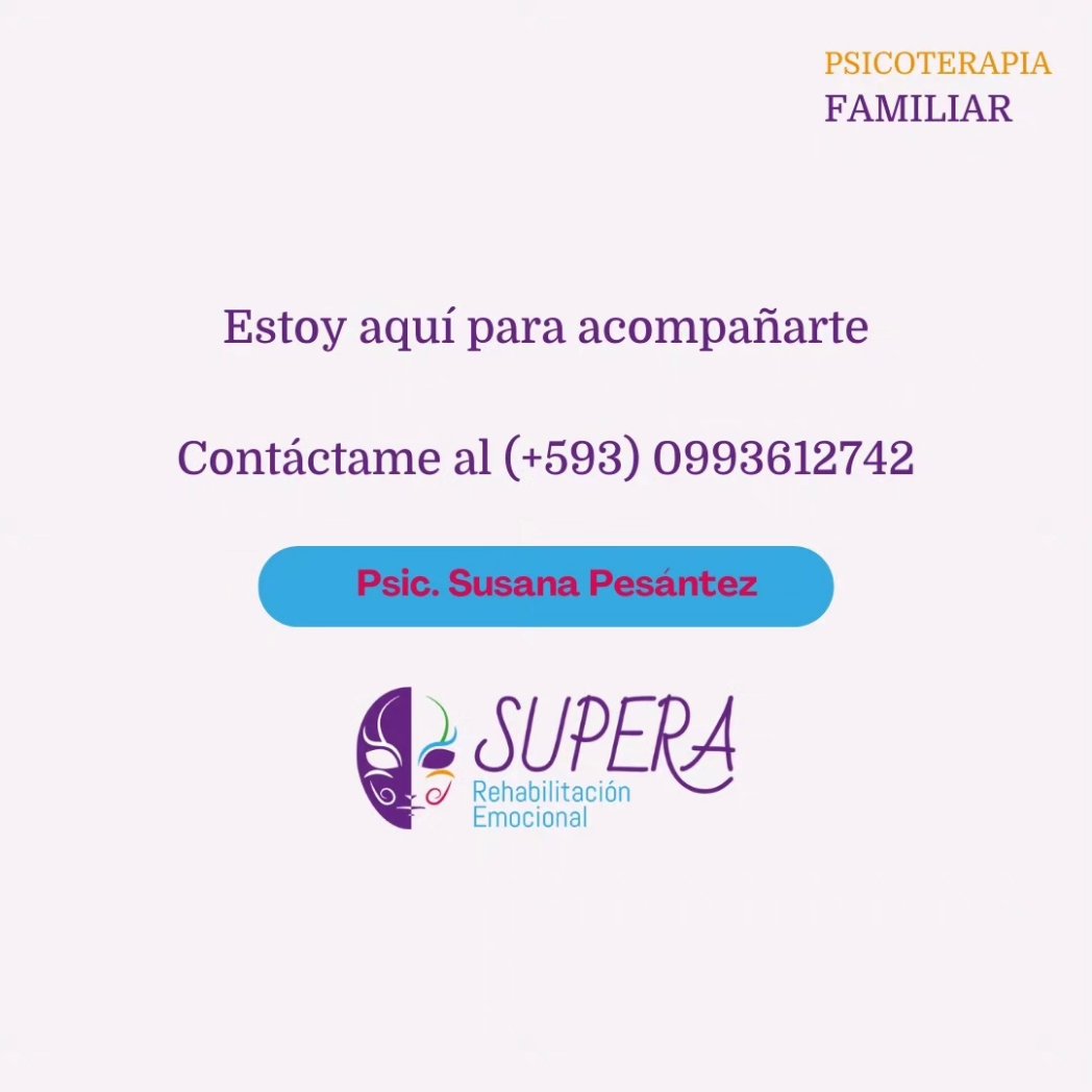 Supera_ec's tweet photo. #SuperaRehabilitaciónEmocional https://t.co/WgQBM0U2qi