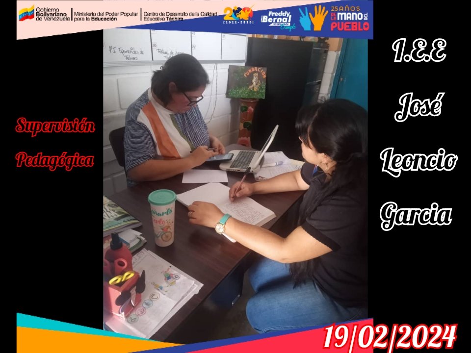 #20DeFebrero 🇻🇪 Nuestros coordinadores territoriales en la parroquia Cárdenas del Municipio #Uribante desplegados en visitas de acompañamiento a las instituciones educativas.

¡Somos educación de calidad!

#UnidosSeConsolidaLaPatria 

<a href="/NicolasMaduro/">Nicolás Maduro</a> 
<a href="/_LaAvanzadora/">Yelitze Santaella</a> 
<a href="/Berzabethg1/">Berzabethgandicaoficial</a>