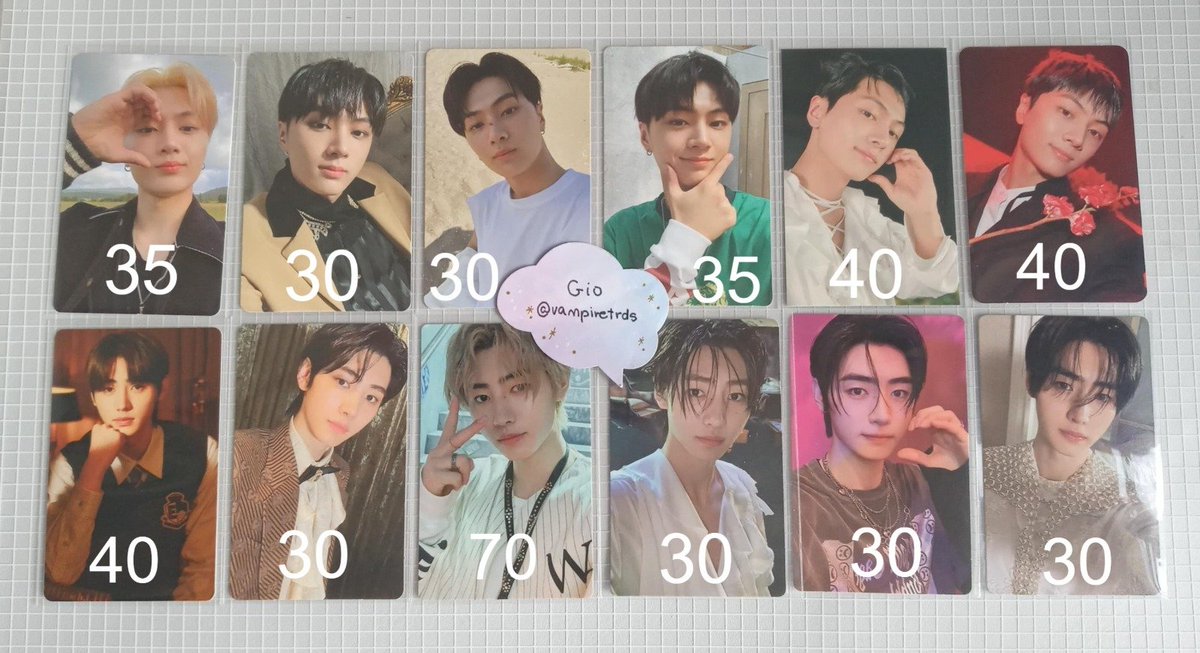 VENDO VENDA ENHYPEN

☆ SET JAY E SUNGHOON - R$440 + frete (m0d ou superfrete)
☆ Posso vender pobs e/ou japoneses separados
☆ Regulares só vendo separado se levar com pob ou algum card japonês

- Valores individuais na foto
- Pode abrir ceg mas por favor me chame antes!!