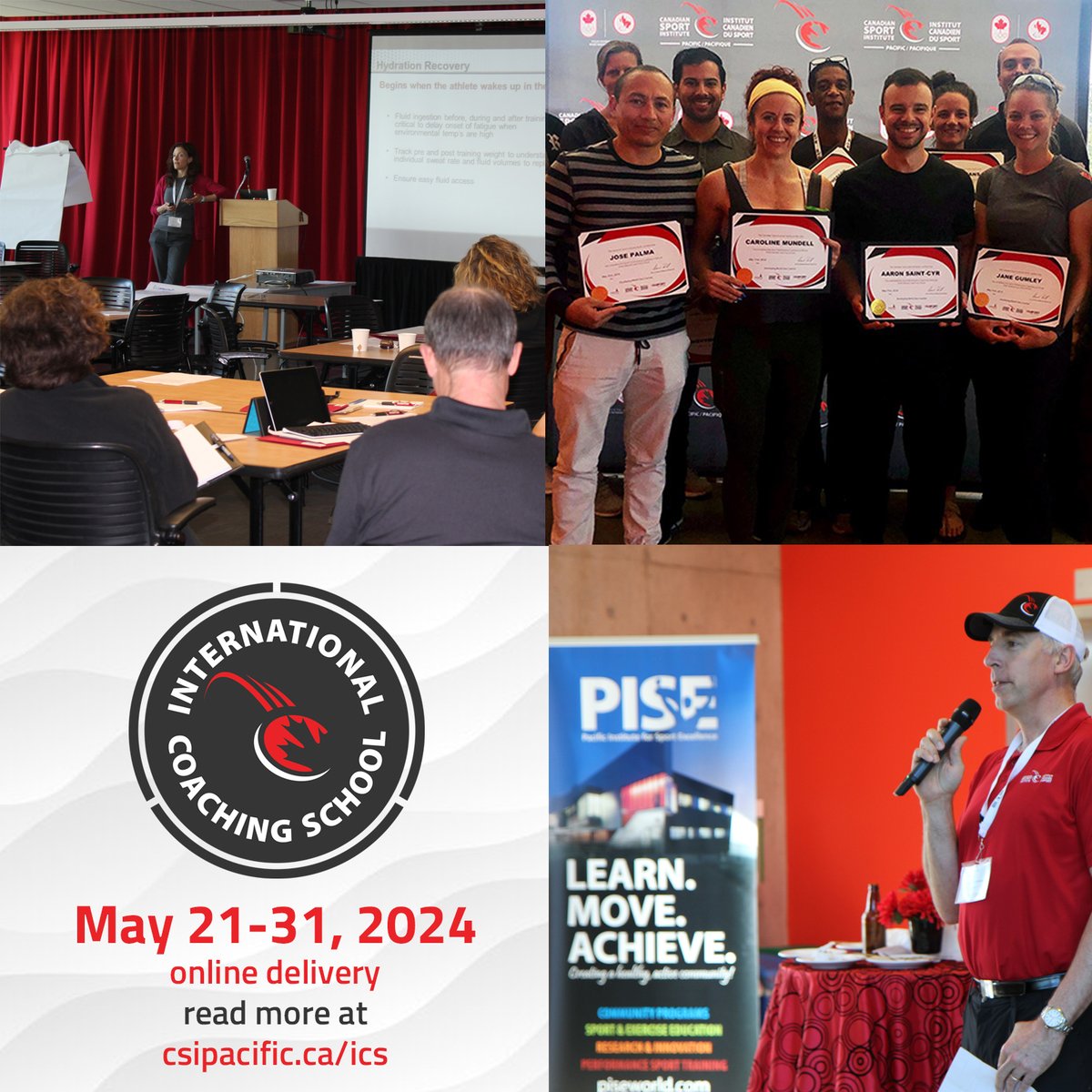 ⏱️Calling All Coaches! Our #InternationalCoachingSchool is coming back this May! An amazing opportunity to increase your coaching skills, complete many NCCP Competition Development modules and learn from a team of experts, all via online delivery More: csipacific.ca/coaches/events…