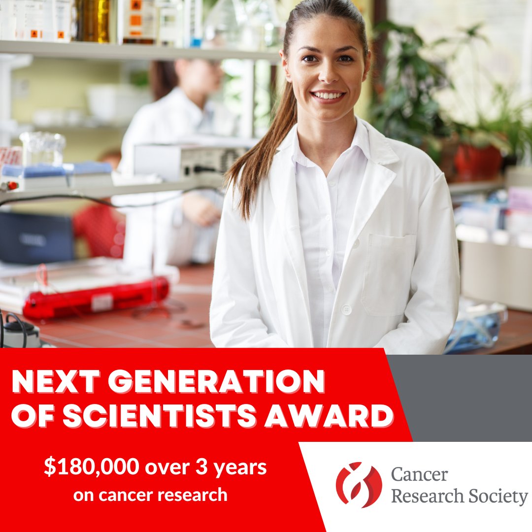 🔬 Our competition for the Next Generation of Scientists Award is officially open! 🤝 This unique program aims to support and encourage the most promising postdoctoral fellows to start their research careers at a Canadian university. 👉 To learn more : loom.ly/es7_Vd4