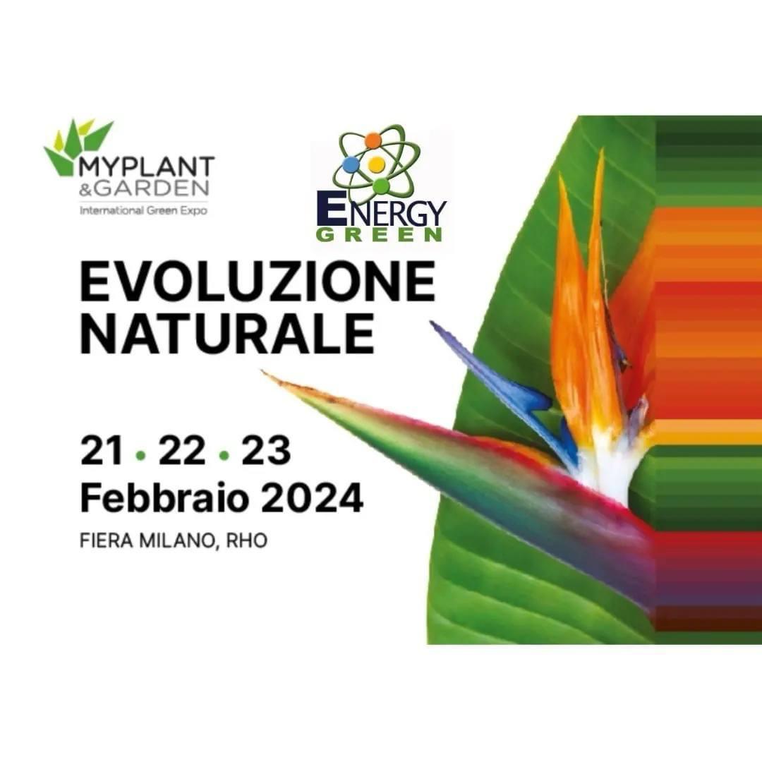 #MyPlant2024 ai nastri di partenza: sono attesi 20.000 visitatori … e la Energy Green sarà lì pronta ad accogliervi presso il 𝐏𝐀𝐃. 𝟏𝟔 - 𝐒𝐓𝐀𝐍𝐃 𝐂𝟐𝟎, con le nostre tante certezze e le interessanti novità!
facebook.com/share/p/7BfmJQ…

🌱 #EnergyGreen 💐
