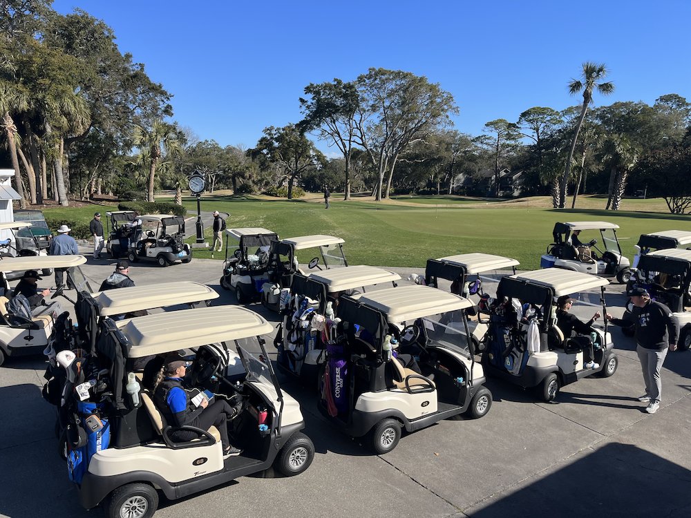 Thank you to all of the teams who participated in the Battle at Hilton Head Golf Tournament with Barton College this week at our Robert Trent Jones Course! ⛳️ Congrats to the Oklahoma Christian University Women's Golf Team on your first place win! 🏆