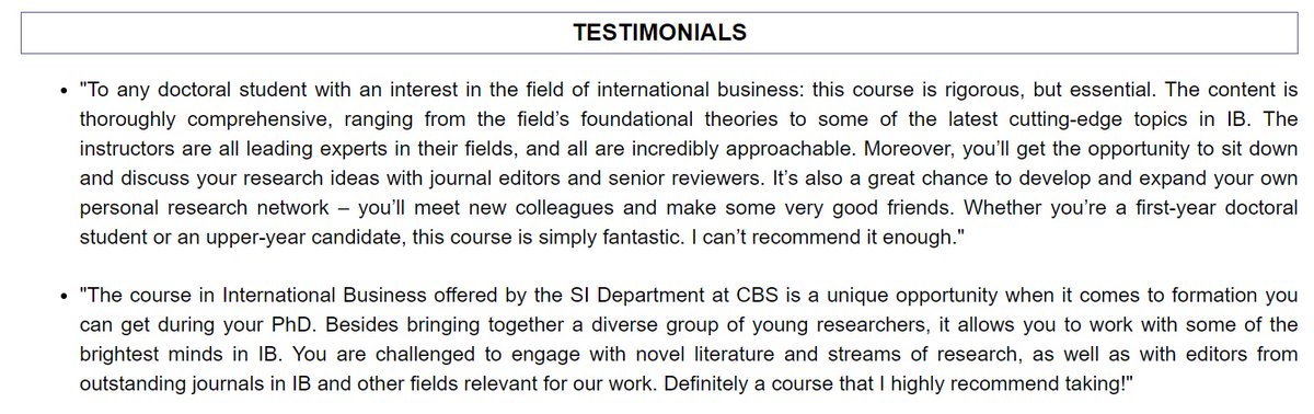 European Institute for Advanced Studies in Mgt (@eiasm_org) on Twitter photo March 1 – application deadline for the EDEN DOCTORAL COURSE IN INTERNATIONAL BUSINESS: STATE-OF-THE-ART THEORIES AND TOPICS, Copenhagen, Denmark, April 22-26, 2024. Credits: 5
Apply here: phdsupport.nemtilmeld.dk/117/
Details: eiasm.org/frontoffice/ed… <a href="/CBScph/">Copenhagen Business School</a> @GraziaSantangel March 1 – application deadline for the EDEN DOCTORAL COURSE IN INTERNATIONAL BUSINESS: STATE-OF-THE-ART THEORIES AND TOPICS, Copenhagen, Denmark, April 22-26, 2024. Credits: 5
Apply here: phdsupport.nemtilmeld.dk/117/
Details: eiasm.org/frontoffice/ed… <a href="/CBScph/">Copenhagen Business School</a> @GraziaSantangel