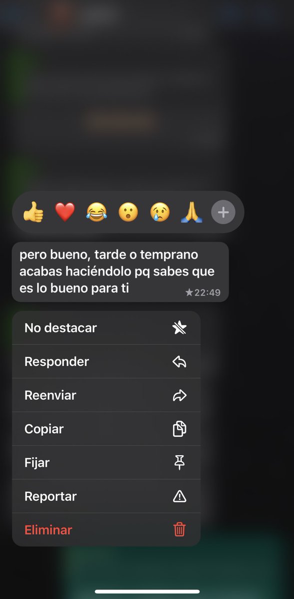 “procura que no sea muy tarde”