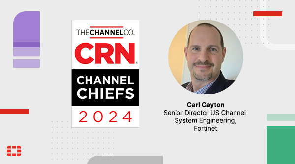 Congratulations to Carl Cayton, Senior Director of U.S. Channel System Engineering at @Fortinet, for being recognized by @CRN on this year’s list of U.S. Channel Chiefs.

Learn more about this recognition: ftnt.net/6017nXfON #CRNChannelChiefs @FortinetPartner