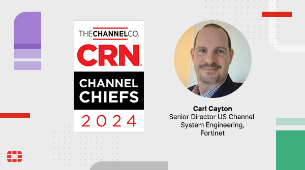 ZeroDayChris's tweet photo. Congratulations to Carl Cayton, Senior Director of U.S. Channel System Engineering at @Fortinet, for being recognized by @CRN on this year’s list of U.S. Channel Chiefs.

Learn more about this recognition: https://t.co/n6faktfYb7 #CRNChannelChiefs @FortinetPartner https://t.co/z2akDCB9N9