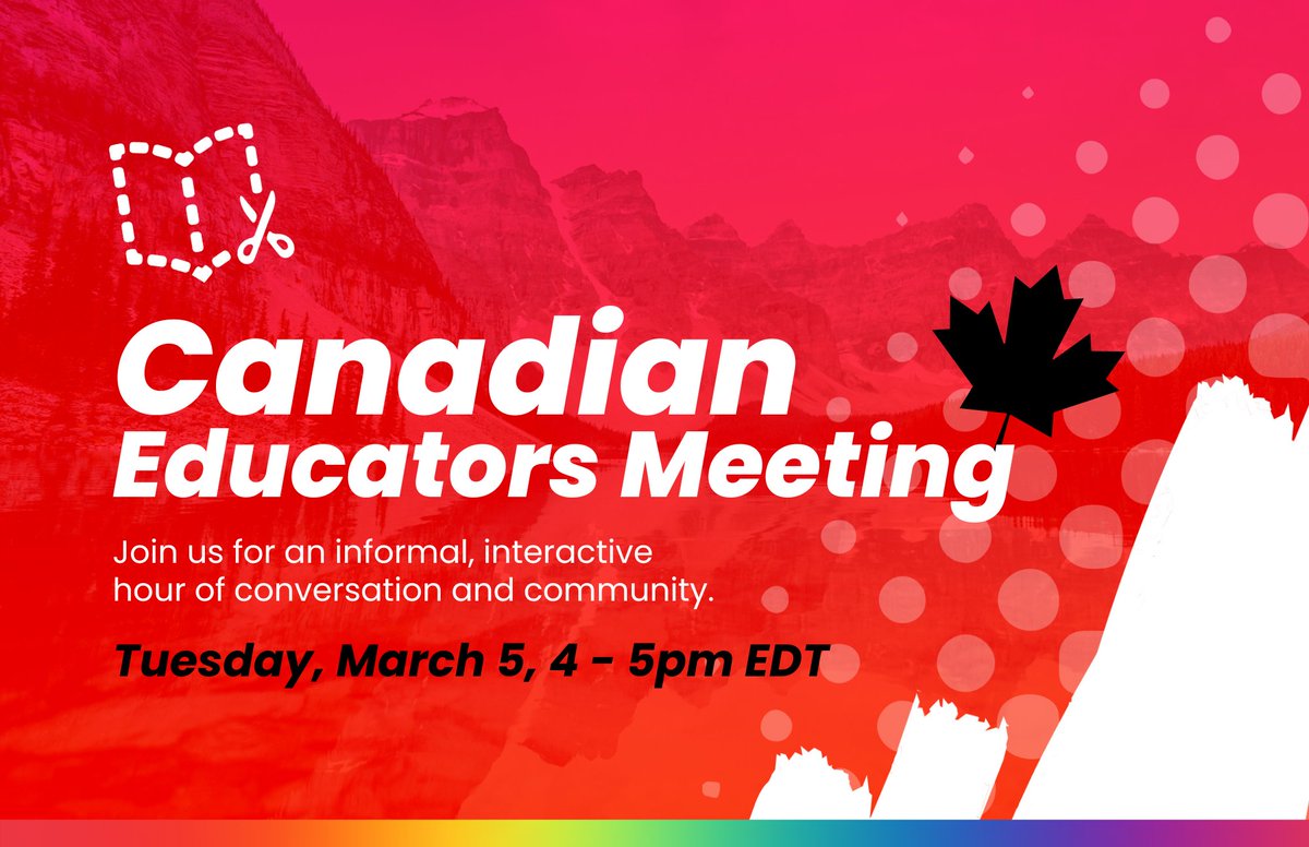 📣 Calling all Canadian Educators 🇨🇦 Join us for an interactive hour of conversation and learn directly from @jasontries, @AvitalAharon and @OrlyRachamim on new tips and tricks and innovative lesson ideas. Space is limited so register soon! ⤵️ hubs.la/Q02l8r610