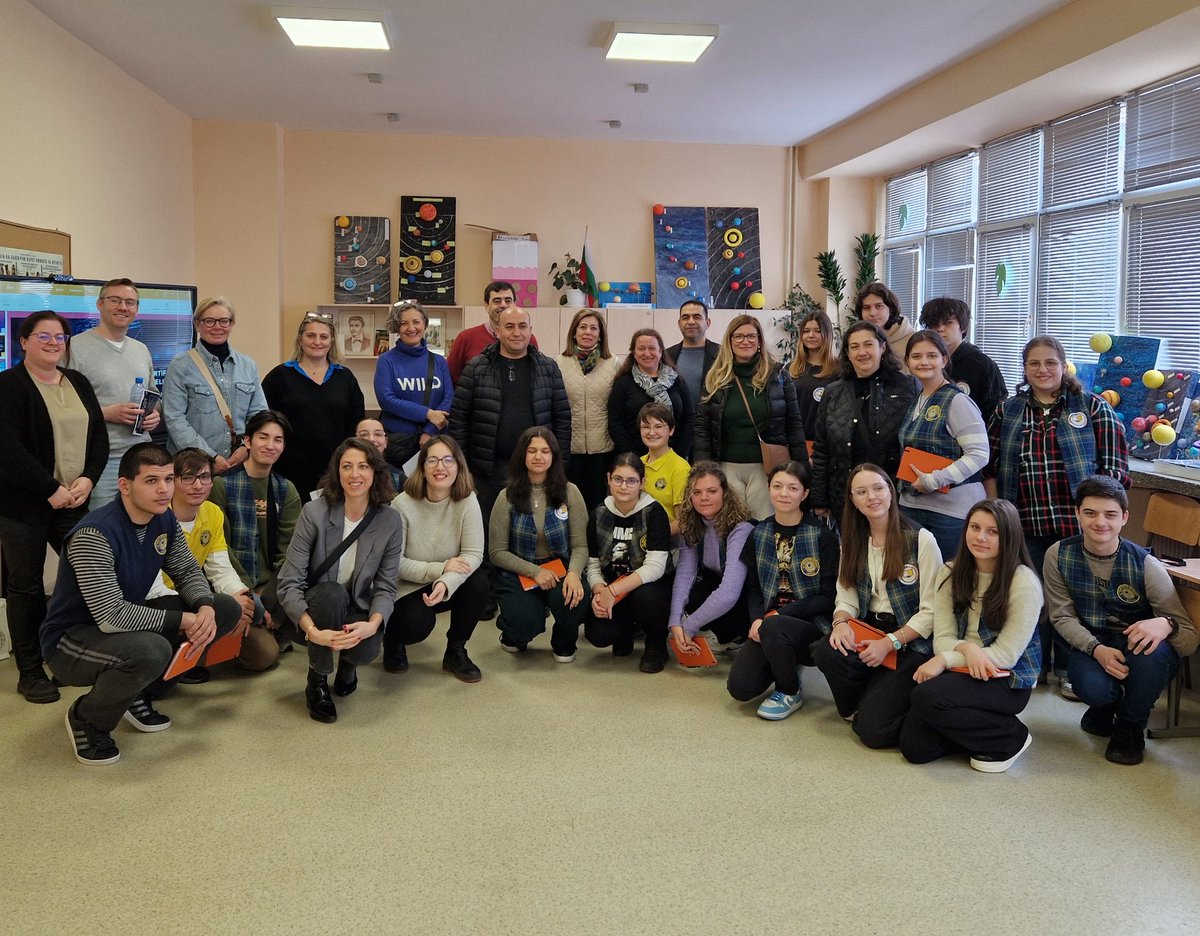 Projet Erasmus EOS: Empathic and Open School tweet media