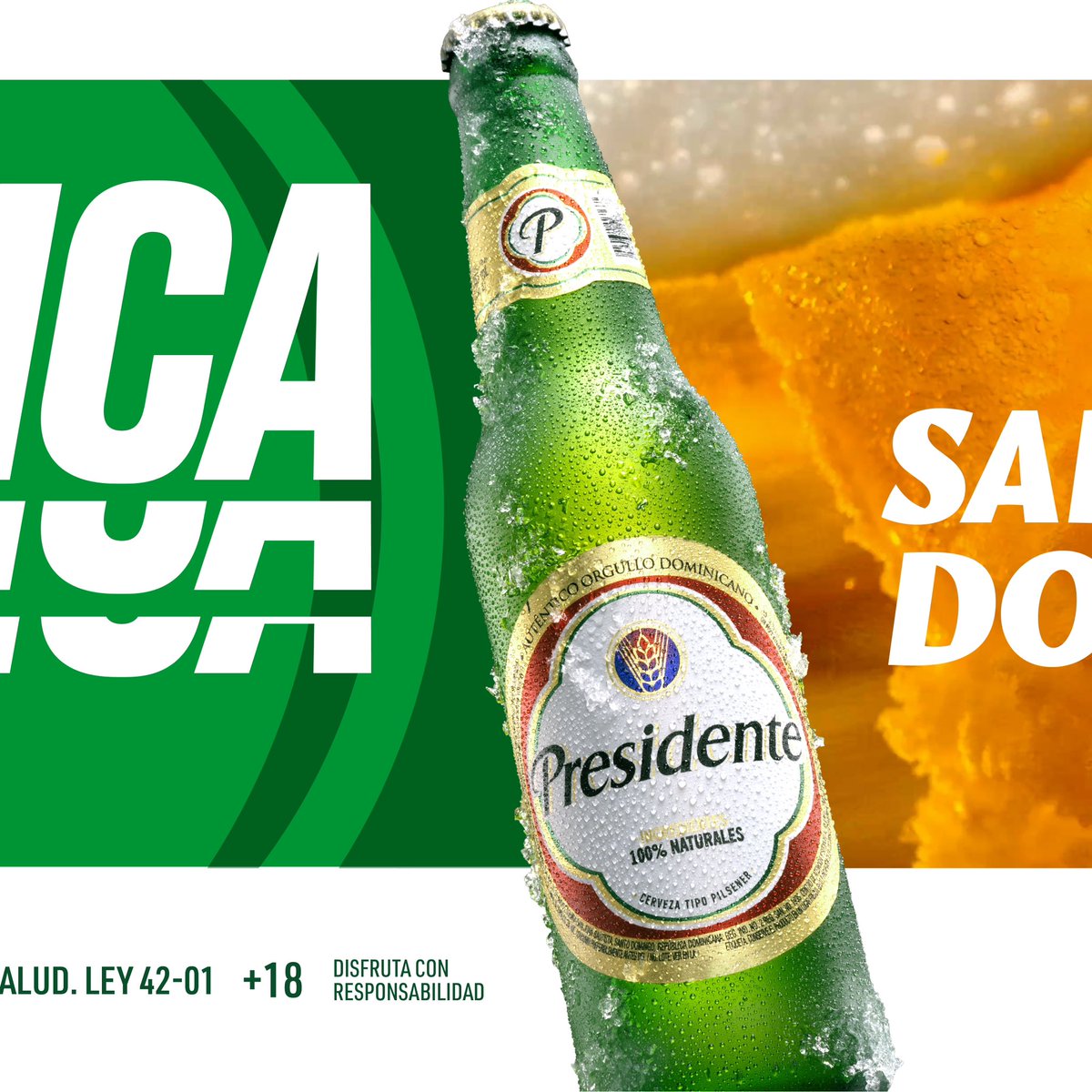 Cerveza Presidente tweet media