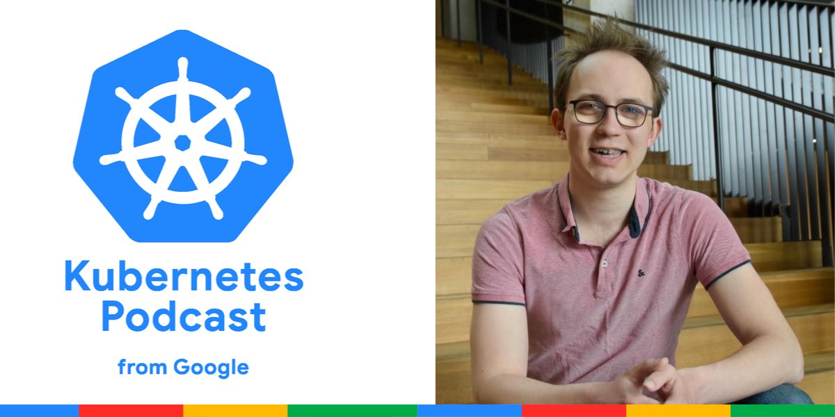 This episode we speak to <a href="/kubernetesonarm/">Lucas Käldström (moved to Bluesky)</a>. <a href="/CloudNativeFdn/">CNCF</a> Ambassador, <a href="/kubernetesio/">Kubernetes</a> emeritus SIG &amp; WG lead and <a href="/KubernetesFin/">Kubernetes Finland</a> organizer.
  
We chatted about Kubernetes API machinery, Chaos, Entropy,  and Dishwashers.

📃 kubernetespodcast.com/episode/219-ap…
🔊 kubernetespodcast.com/subscribe