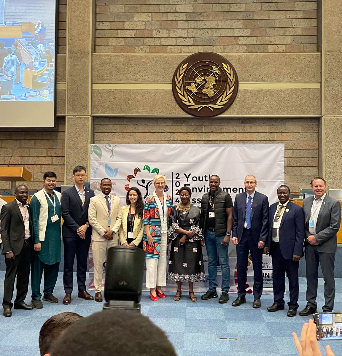 Youth Environment Assembly 2024 is officially Opened!

Today, we inaugurated #YEA24 with Member States and UN officials, who highlighted the need to provide youth the necessary tools in order to strengthen a more effective environmental action!

#Youth4PeopleandPlanet