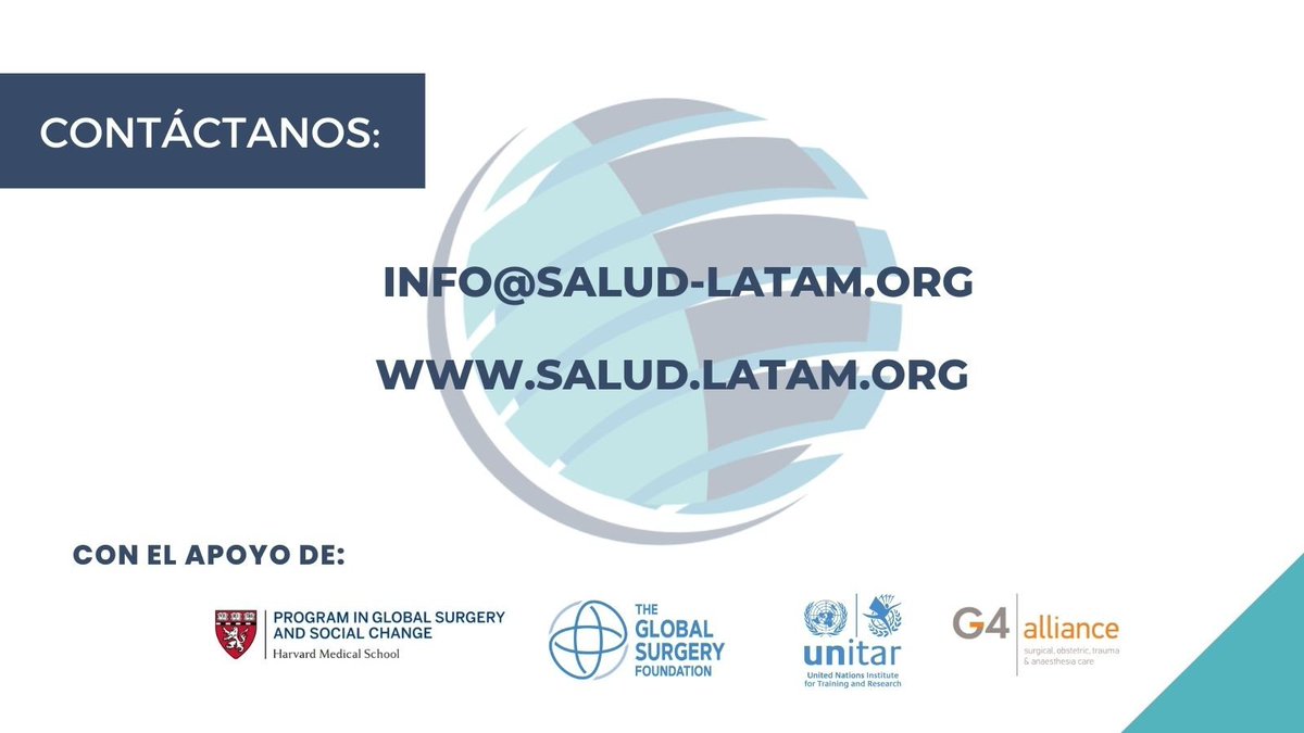 ¿Sabías que más de 365 millones de latinoamericanos no tienen acceso a una atención quirúrgica oportuna y segura? Desde @saludlatam_org buscamos establecer sistemas de salud sólidos y resilientes. Conoce más de nuestro trabajo 🙌